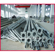 Galvanized iluminating standard pole